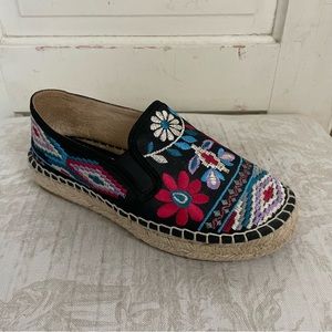 Johnny Was Nepentha Espadrille Flats 37